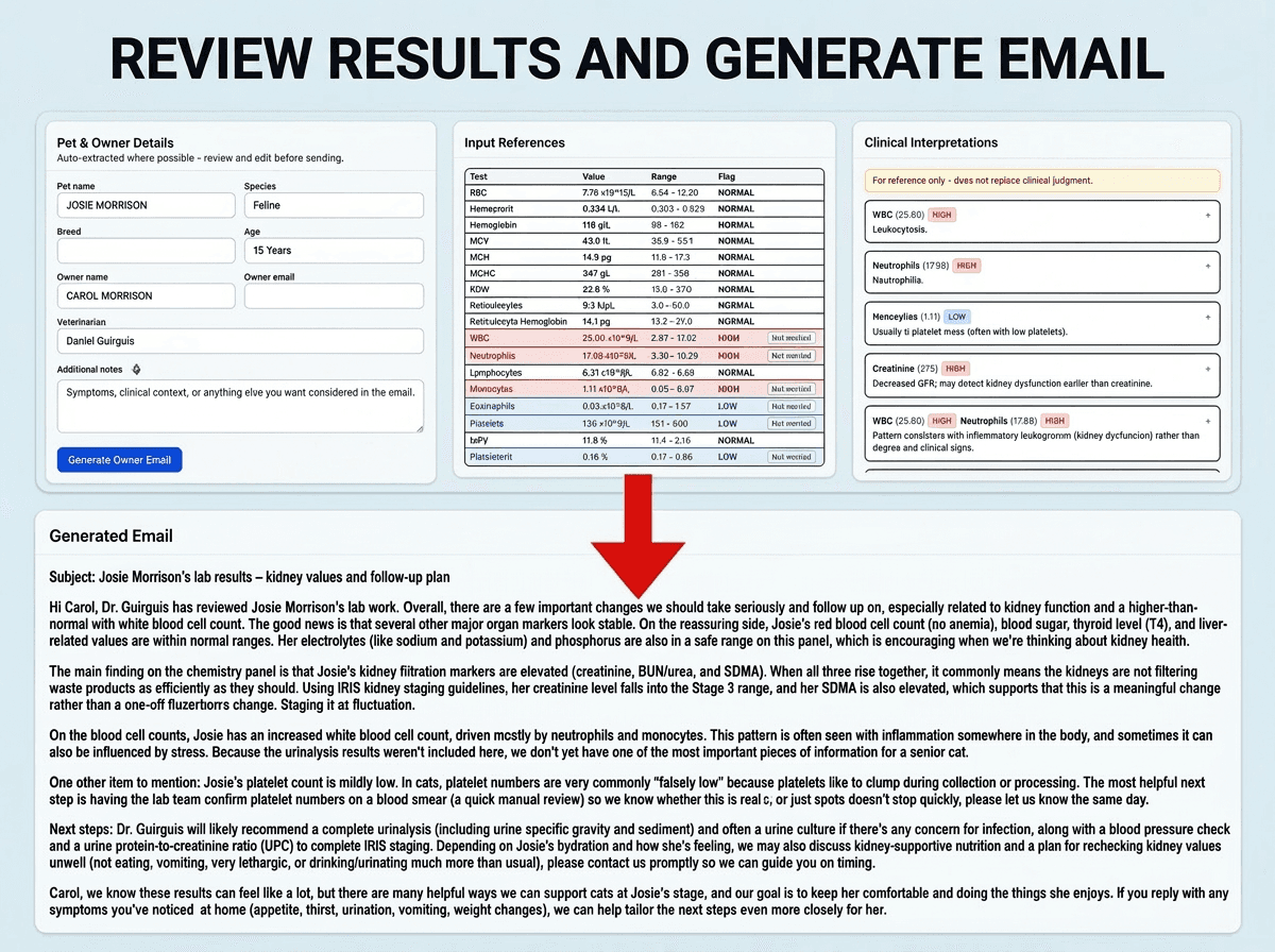Step 3: Generate & Send Email